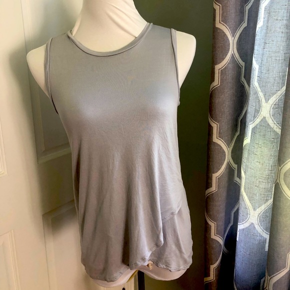 Grey Cross Bottom Top - Picture 1 of 3